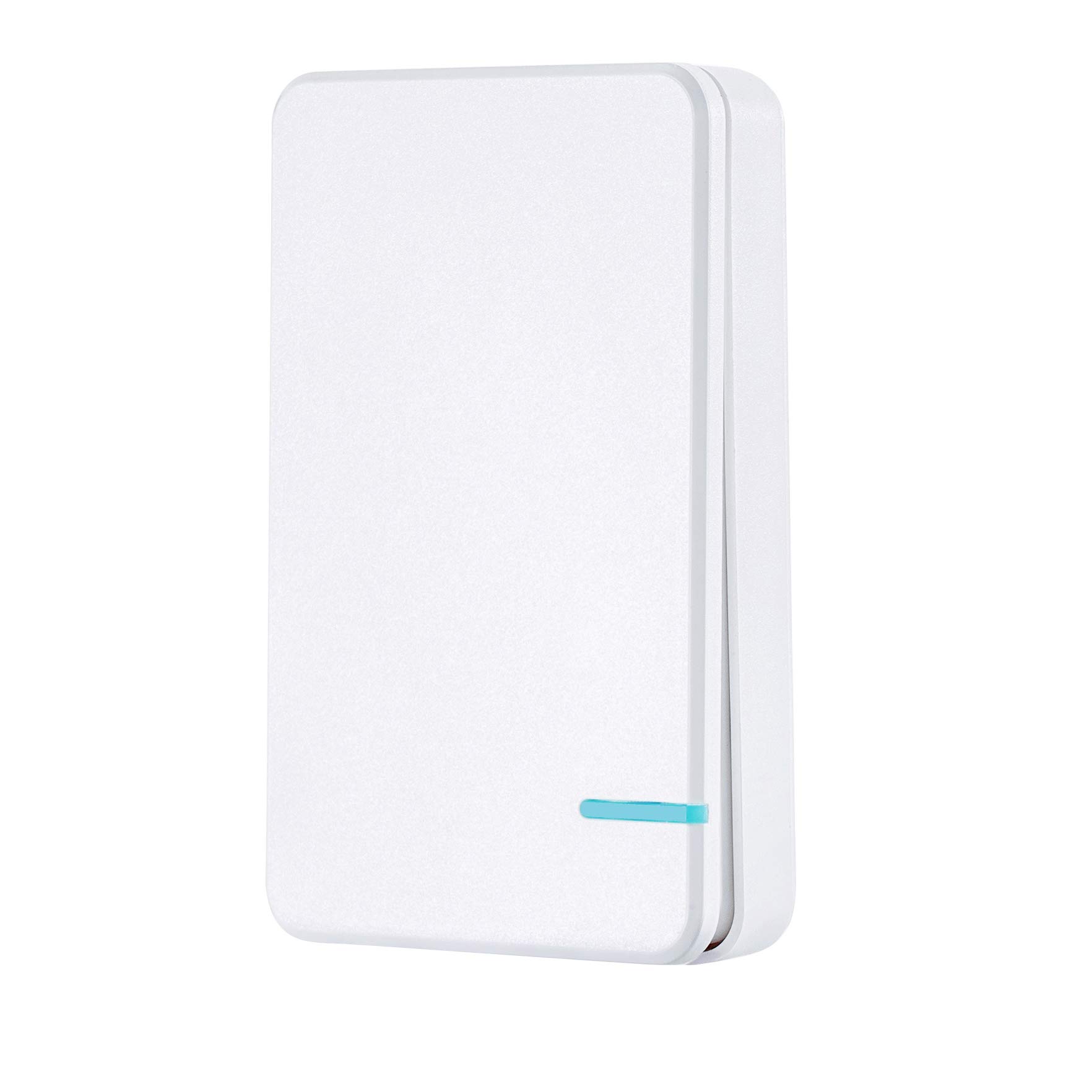 Mengshen Wireless Light Switch, No Battery No Wiring No WiFi Required, Easy to Install, 1 Way Switch(Small Size)
