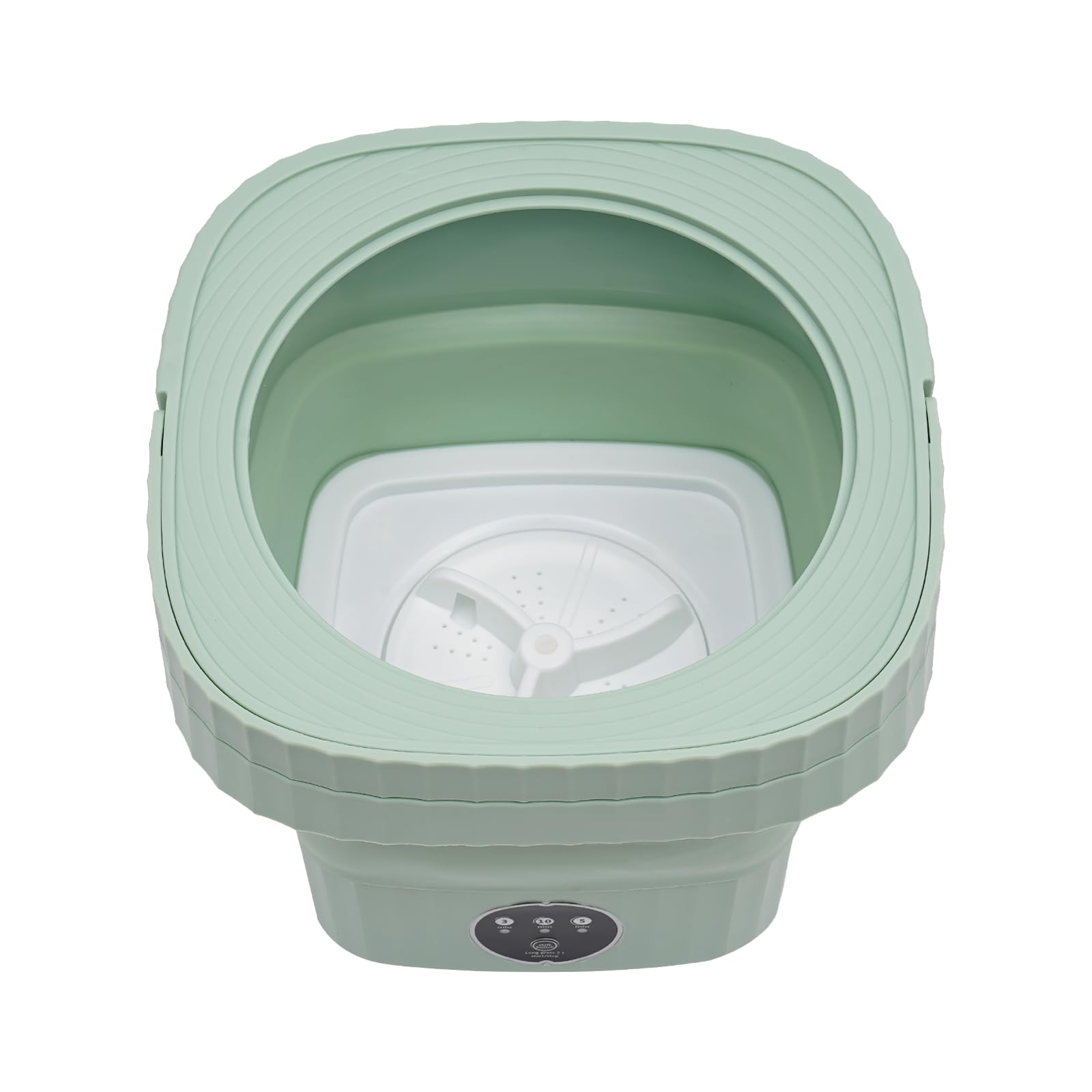 Faltbare Mini-Waschmaschine 1.6kg 6L Tragbare Waschmaschine mit 3-Waschmodi & Faltfunktion Leise Kleine Waschmaschine für Babykleidung, Unterwäsche, Reisen & Zuhause