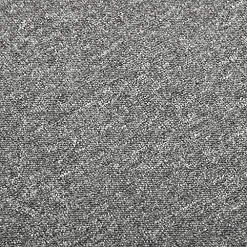 Teppichfliesen Vidaxl 20 Stück selbstklebend 50×50 cm grau
