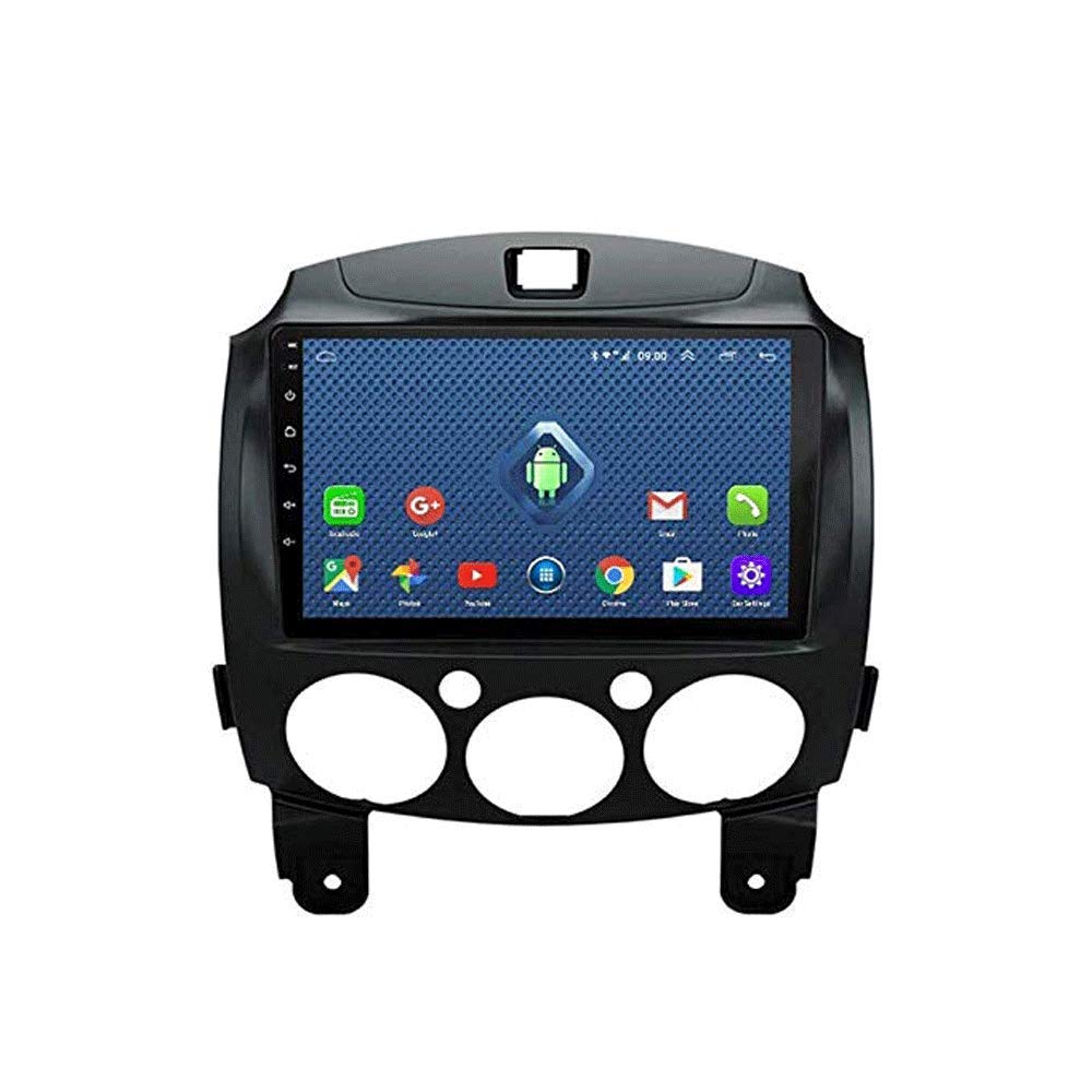 Radio de coche Android 8.0 para Mazda 2 2007-2014, con reproductor multimedia y GPS