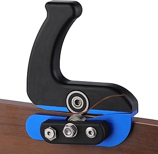 Edge Banding Cutter - Dual Offset Bearings for Precision Trim, Excess Material Cutter for Box/PVC/ACP/Melamine/Vinyl Laminate