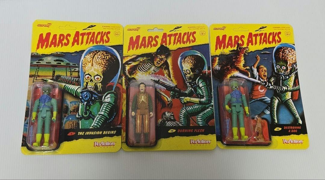 マーズアタック MARS ATTACKS フィギュア 2点セット 新品 マーズ マーズアタック MARS ATTACKS フィギュア 2点セット 新品 マーズ