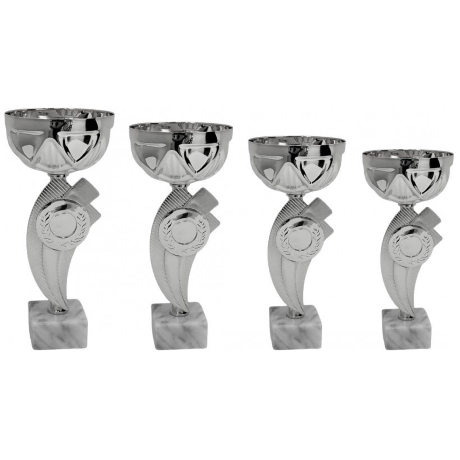 Coppa Trofeo Personalizzabile 24, 23, 22, 21 cm Singolo o Set Tutti Gli Sport, Calcio, Calcettto, Tennis, Basket, Padel, Fantacalcio, Premiazioni cod 13.211