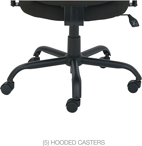 Miniatura 6 de Alera ALEMT4510 Mota Series Silla GrandeAlta con Capacidad de 450 lbs. - Negro