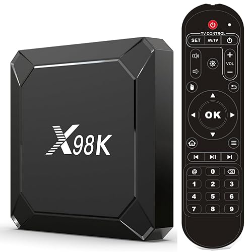 Android 13.0 TV Box, Android Box con 4GB RAM 32GB