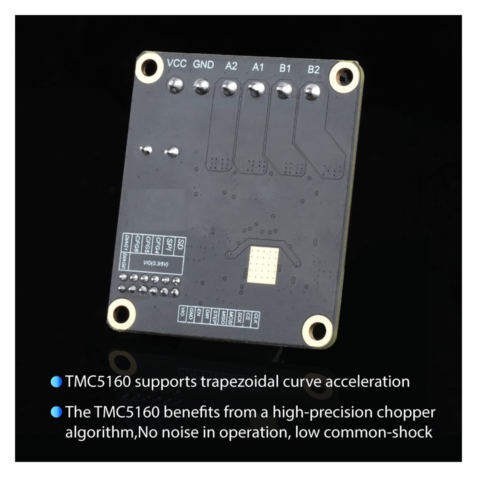 Fly 24V/48V HV TMC5160 Pro V1.2 Stepper Motor Driver StepStick SPI