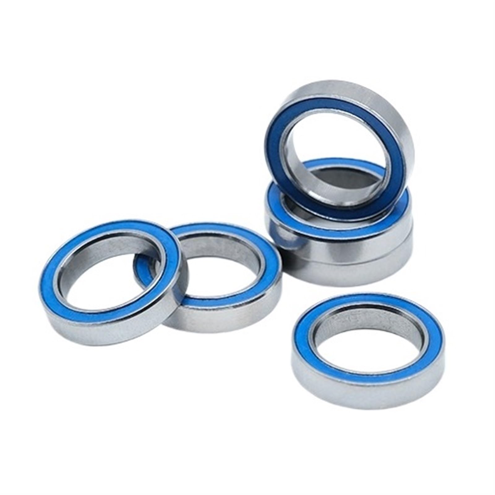 Deep Groove Double Rubber Seal Bearings MR1319RS Bearing ABEC-7 (10 Pieces) 13x19x4 Mm Thin Section MR1319-2RS Ball Bearings RS MR1319 2RS with Blue Sealed L-1319DD