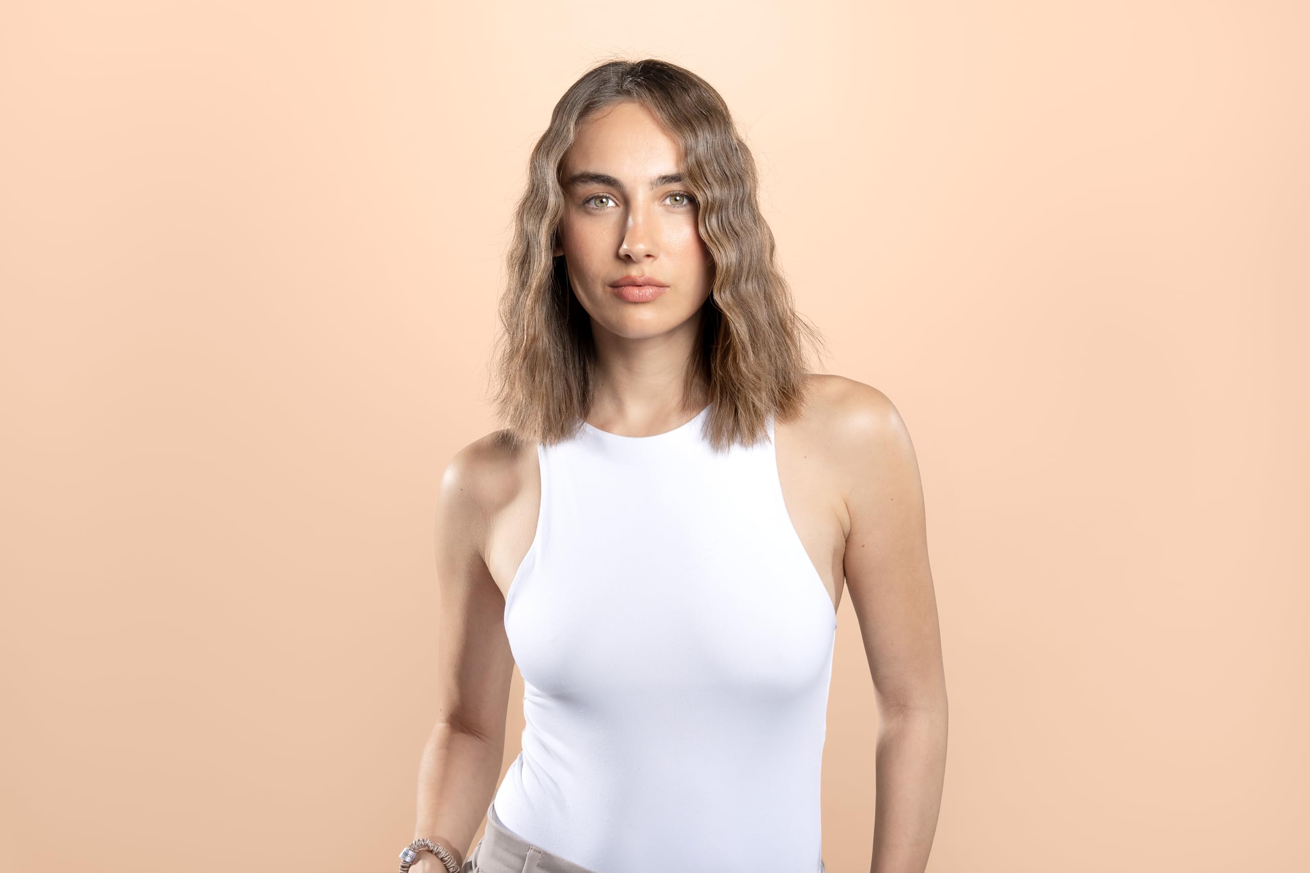 Nala Waver - Piastra triferro per onde professionali 19mm. Beach Waves Ferro ondulato per capelli. Ferro arricciacapelli in ceramica. Diverse impostazioni temperatura. Riscaldamento rapido.