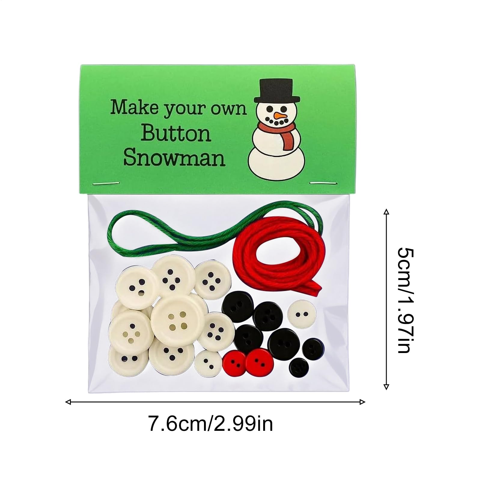 Kit Decorazioni Pupazzo Neve Decorazioni albero Natale atmosfera