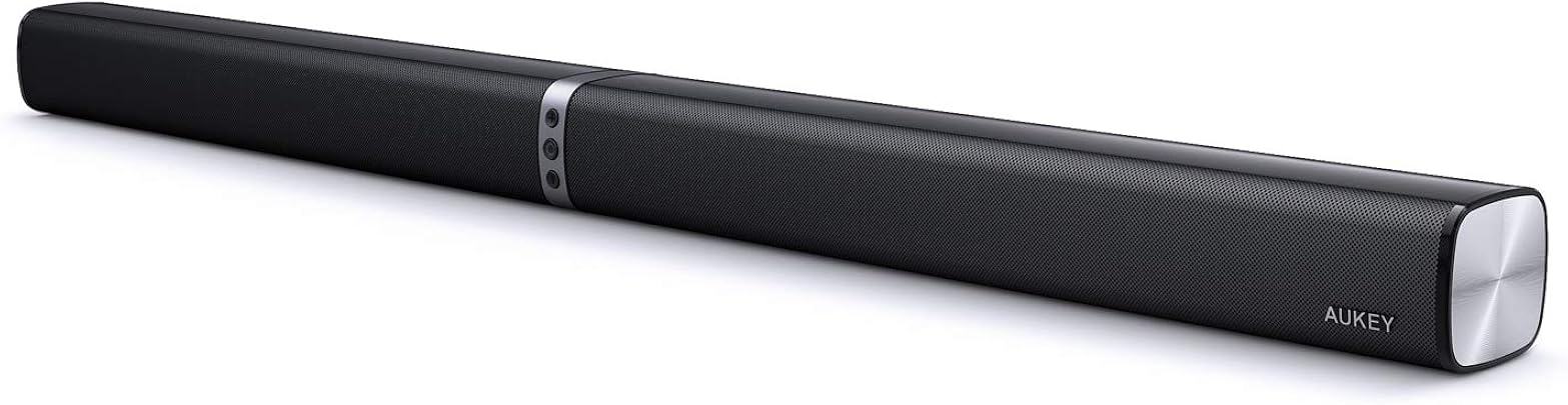 AUKEY SoundBar Altoparlante Bluetooth 2 0 con bassi migliorati amplificatore digitale altoparlante home theater wireless telecomando per TV PC tablet smartphone AUKEY SoundBar Altoparlante Bluetooth 2 0 con bassi migliorati amplificatore digitale altoparlante home theater wireless telecomando per TV PC tablet smartphone