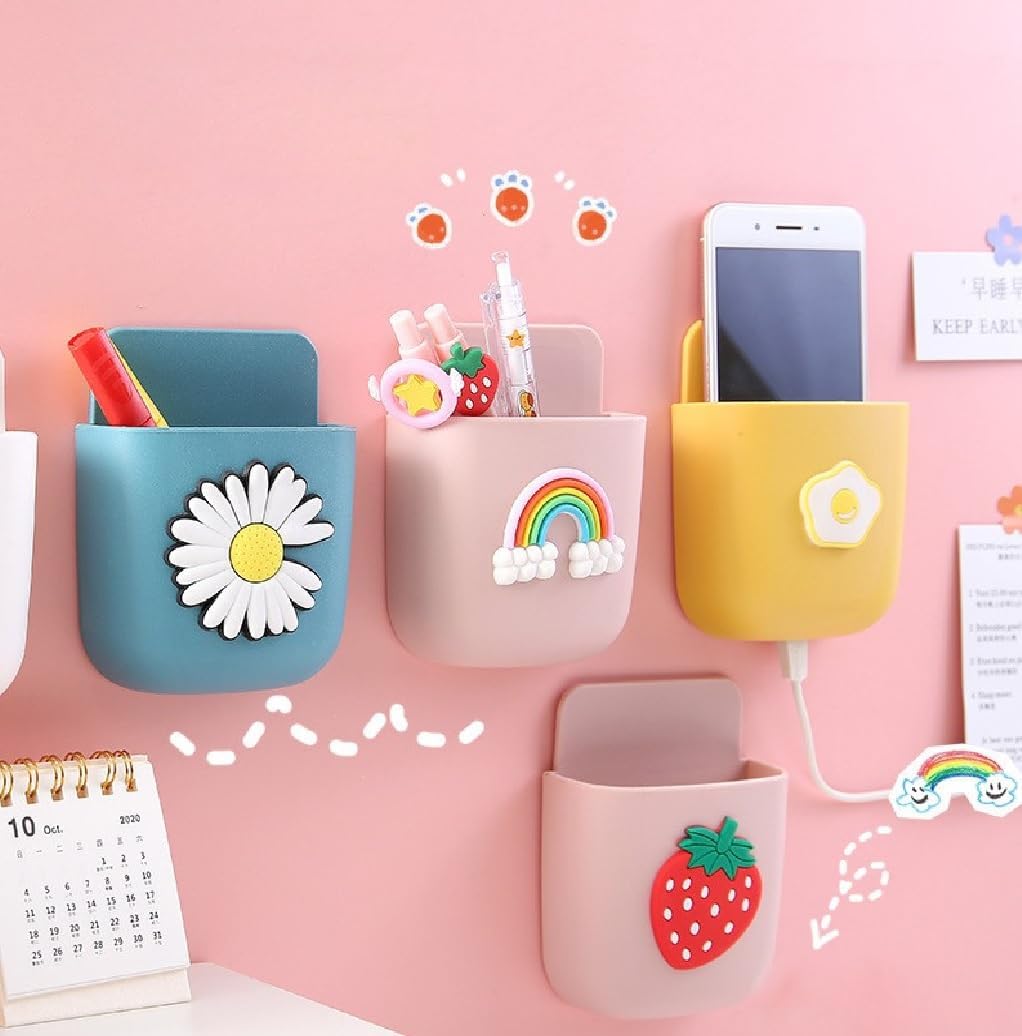 Prostuff.in Cartoon Wall Mounted Air Conditioner TV Remote Mobile Stationery Storage Box Phone Charging Box Organizer For Bedroom, Bedside, Home & Office Decoration, Assorted Color Set Of 4 (B0CK5NCNQ7) Amazon Price History, Amazon Price Tracker