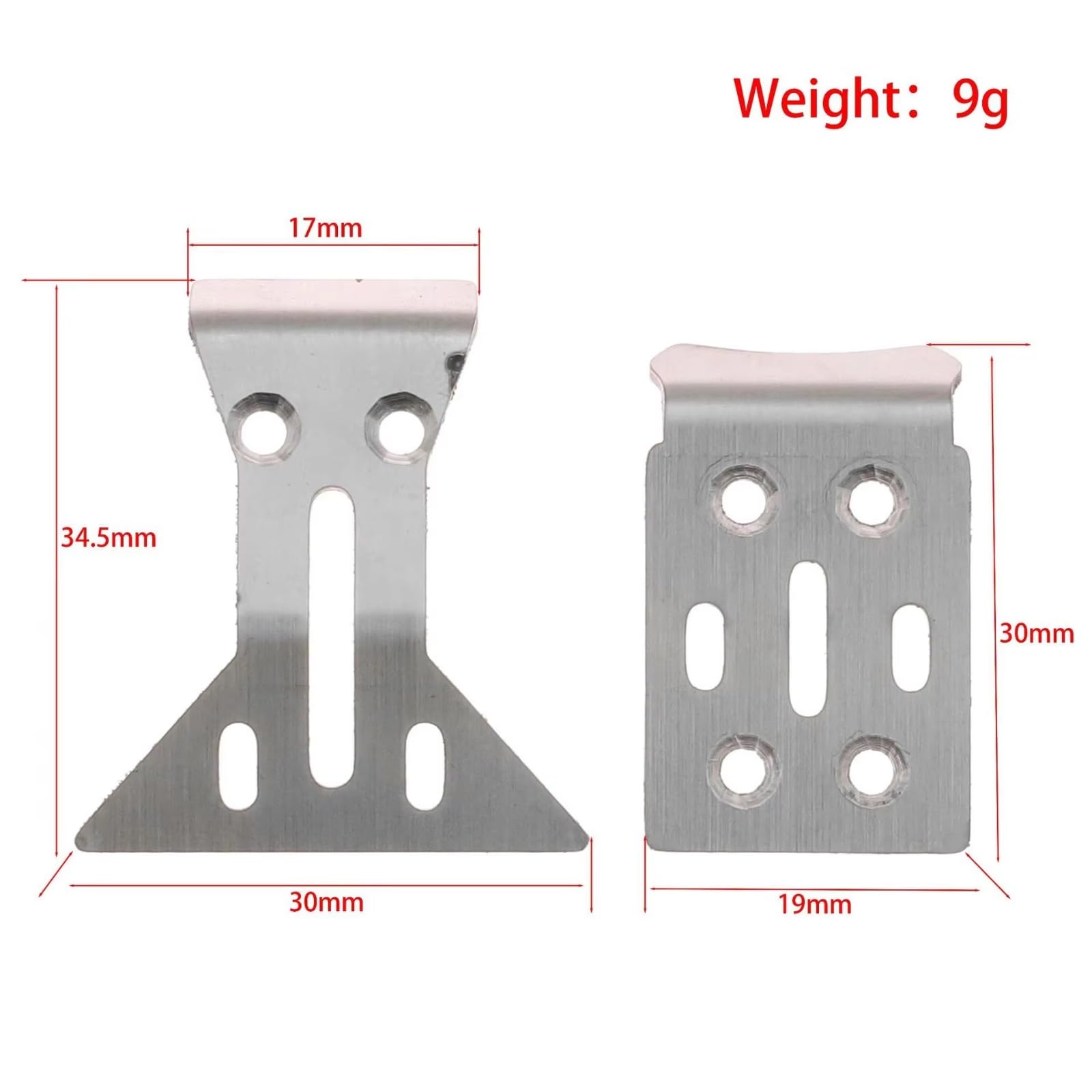 Per LOSI Micro-B 1/24 Paraurti In Acciaio Inossidabile Piastra Protezione Telaio RC Auto Per Buggy Veicoli Cingolati Accessori Ricambio Componenti Telaio Rc