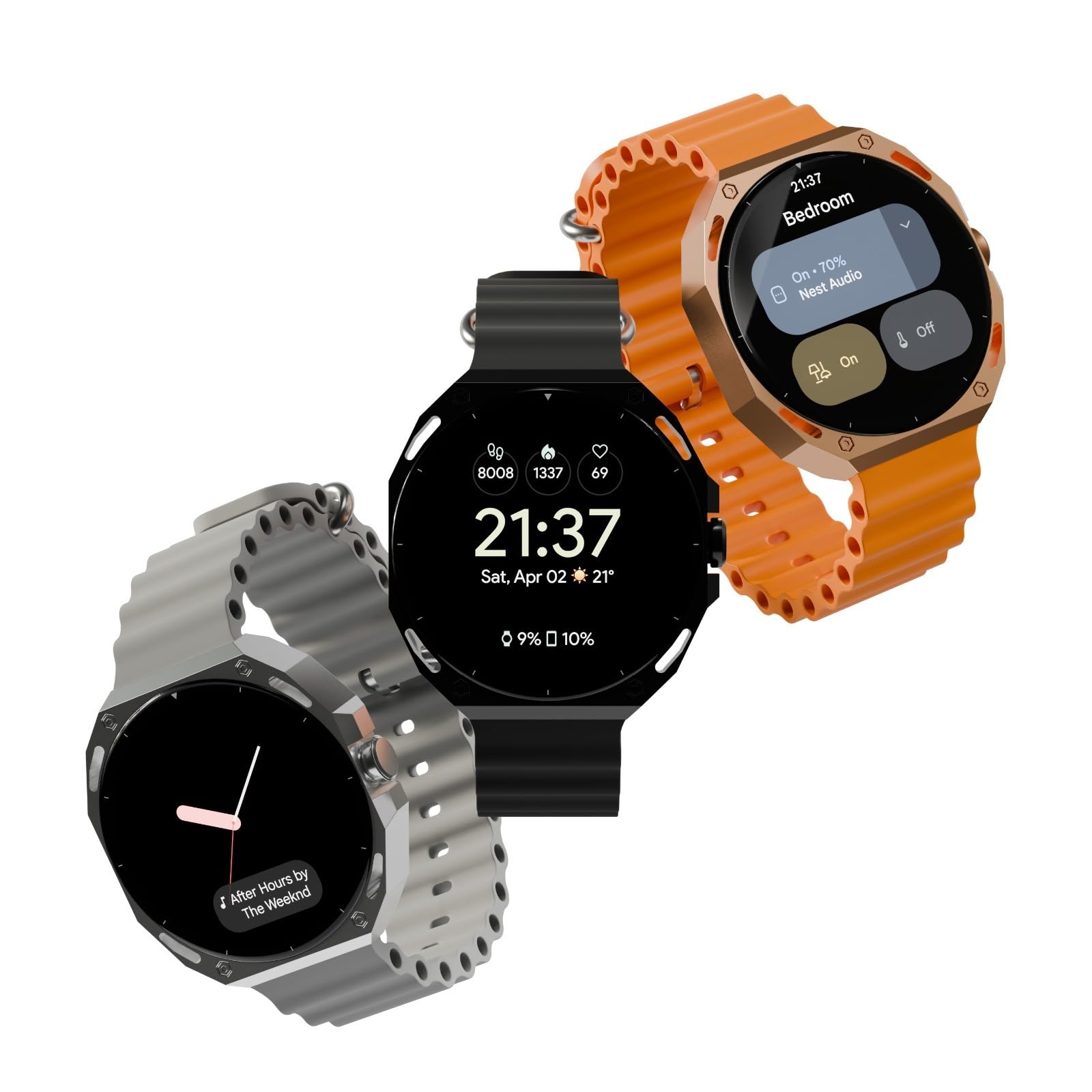Reloj Inteligente Tyer V18 Pro, Gris