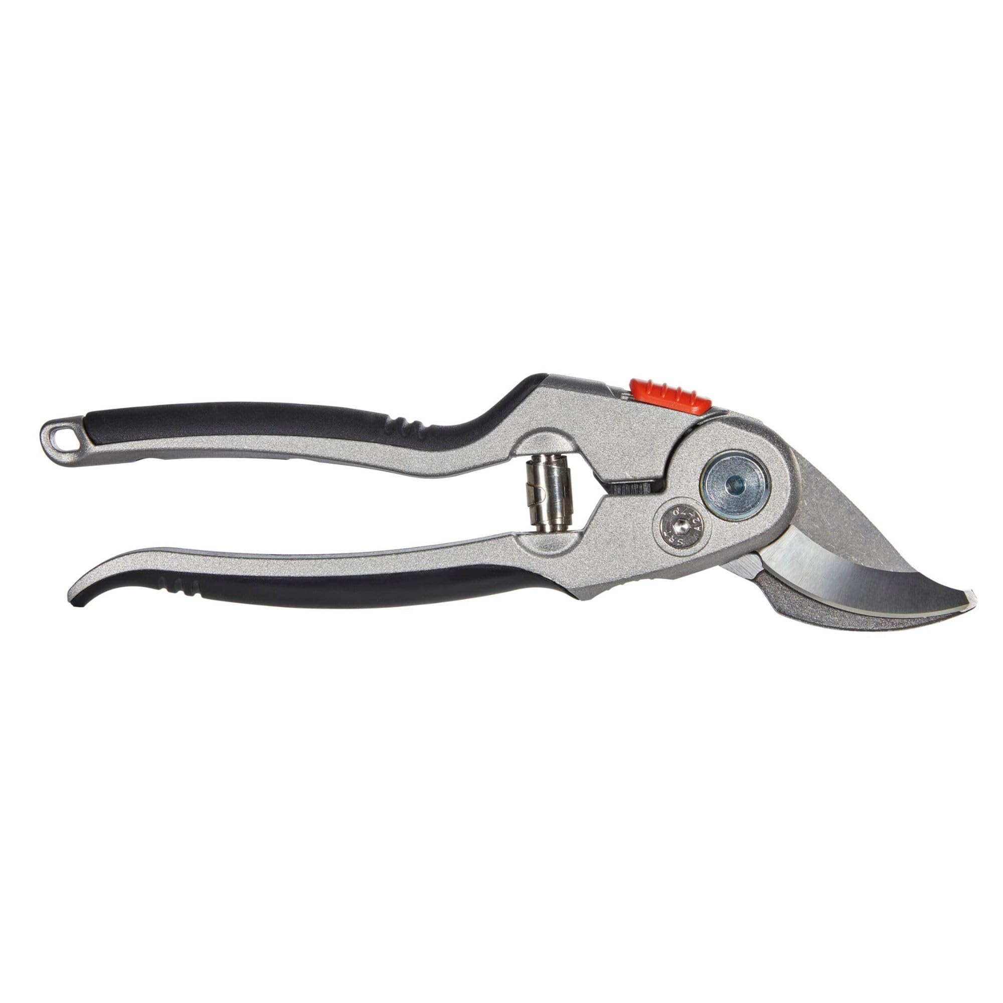Tijeras de podar B+/L de aluminio Gardena: cortarramas premium bypass para ramas duras y tallos, robusta empuñadura de aluminio, cuchillas intercambiables, diámetro máx. de corte 24 mm (8702-20)
