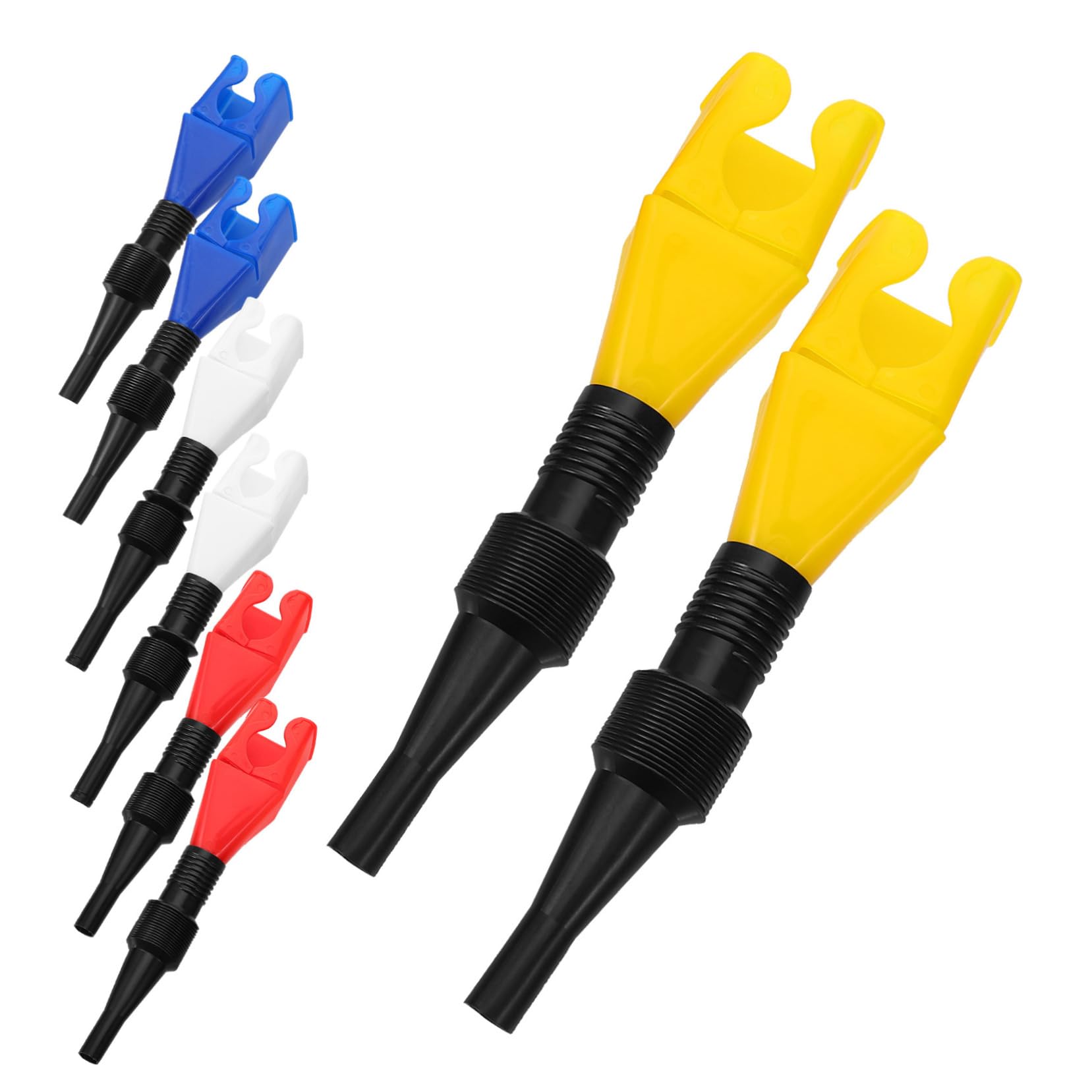 iplusmile 32piezas Embudo De Gasolina Manguera Flexible Para Cambio De Aceite De Automóvil Diseño Prueba De Fugas y Conexión Segura Para Motocicletas y Coches