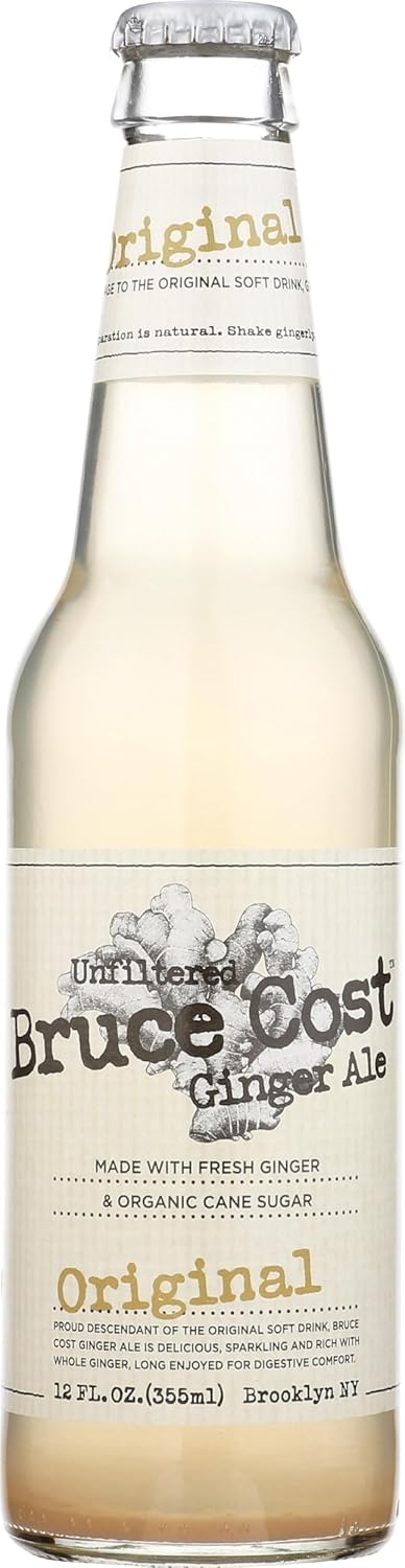 Bruce Cost Original Ginger Ale - Case of 6 - 4/12 FZ