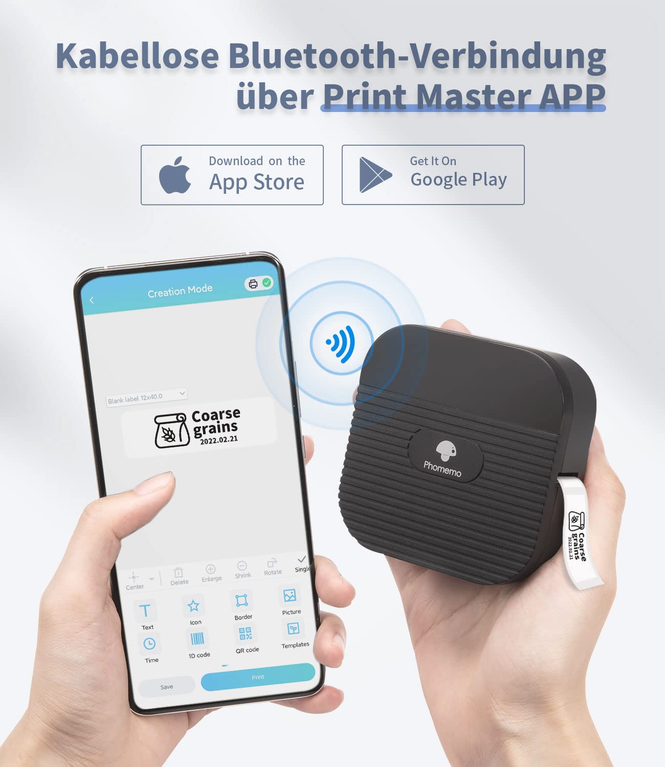Zestaw upominkowy Q31 drukarka etykiet z 3 rolkami białej/przezroczystych/różowych etykiet, Phomemo Q31 Bluetooth, drukarka etykiet, samoprzylepna, do domu i biura, z 3 rolkami etykiet (czarny)
