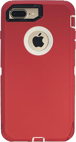 Miniatura 3 de Muscle Series - Funda con clip para cinturón para Apple iPhone 7 PlusiPhone 8 Plus (5.5 pulgadas), protector 2 en 1 con protector de pantalla, funda