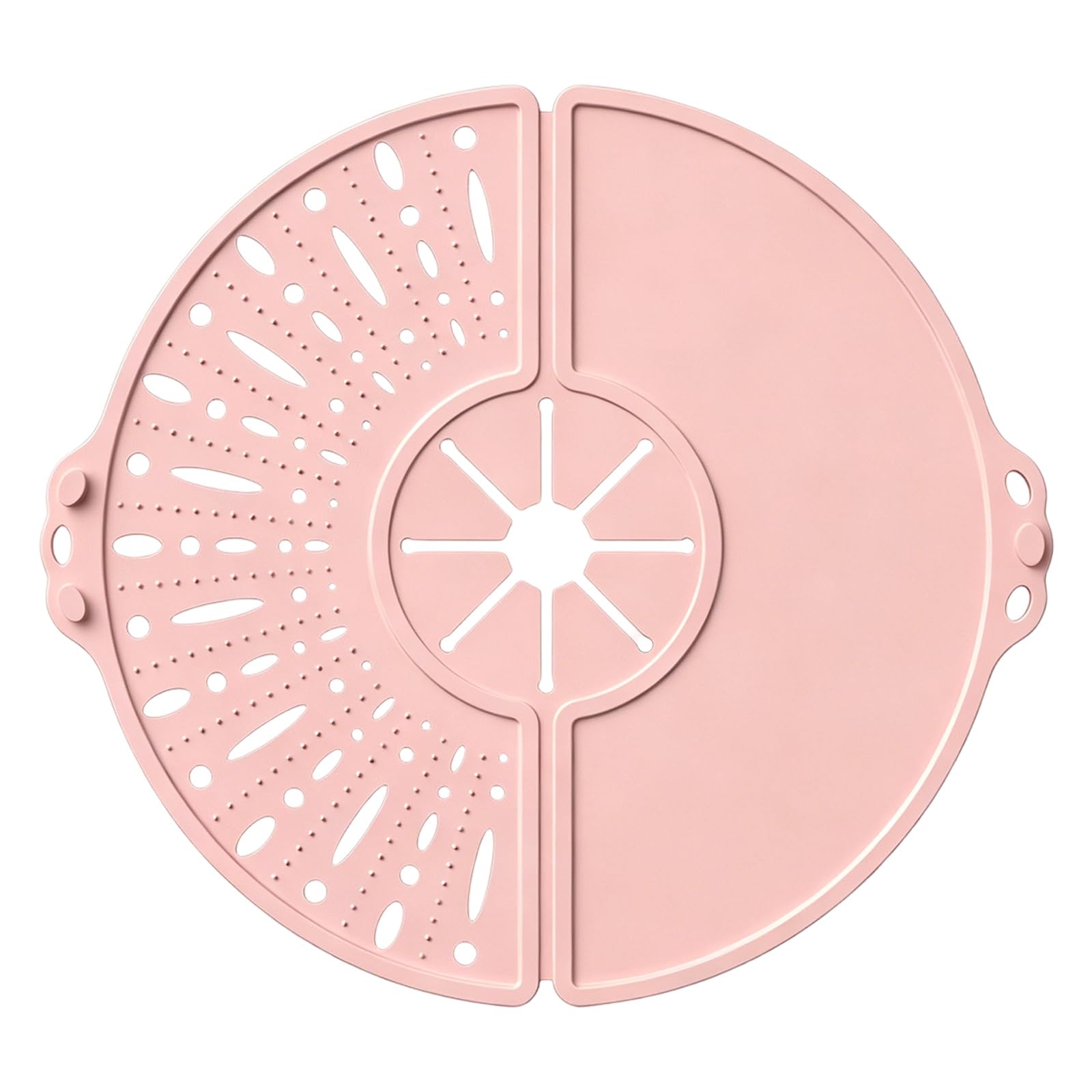 Zxfdsfdbnm Silicone Foldable Splatters Guard Lid Universals for Most Pots Frying Pan Oil Greases Splashes Screen Kitchen Accessories Fry Pan Cover