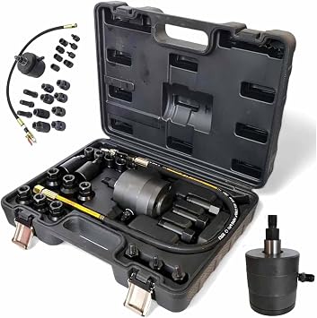 Diesel Injector Puller Kit - Pneumatic Injector Extractor with Slide Hammer and Bearing Puller for Efficient Diesel Engine Maintenance