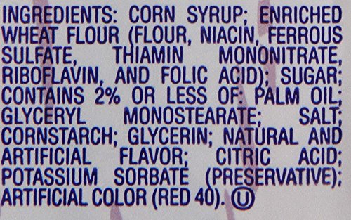 TWIZZLERS Pull \'n\' Peel Licorice Candy, Cherry, 14 Ounce (Pack of 6)