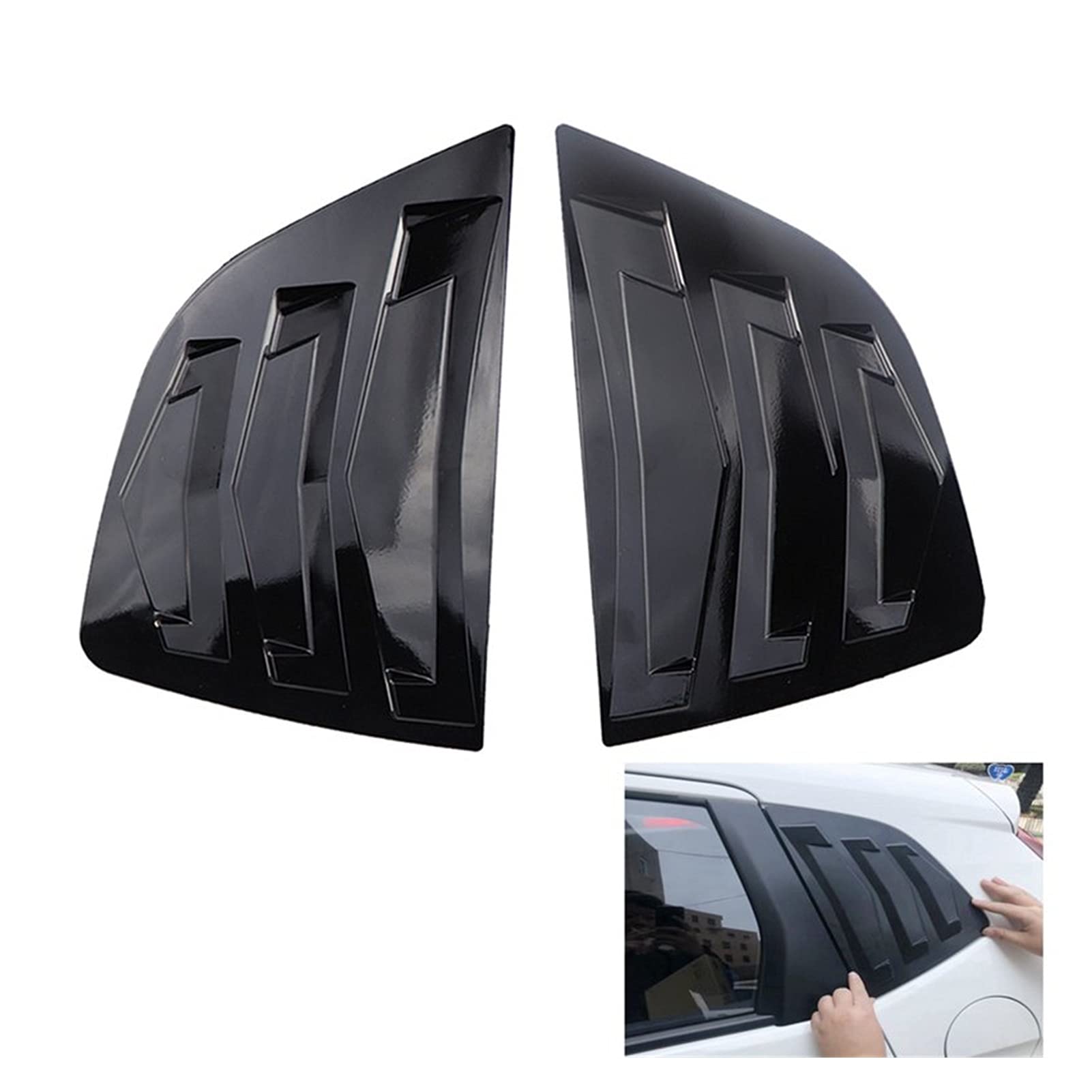 Buy ZLLD Car Hood Vents Air Intakes Flow Scoop For Honda FIT JAZZ 20142019 Car 1/4 Side Vent