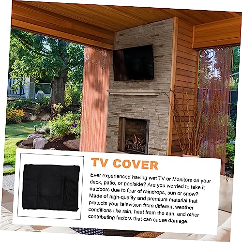 Housse de protection imperméable pour téléviseur résistant météo