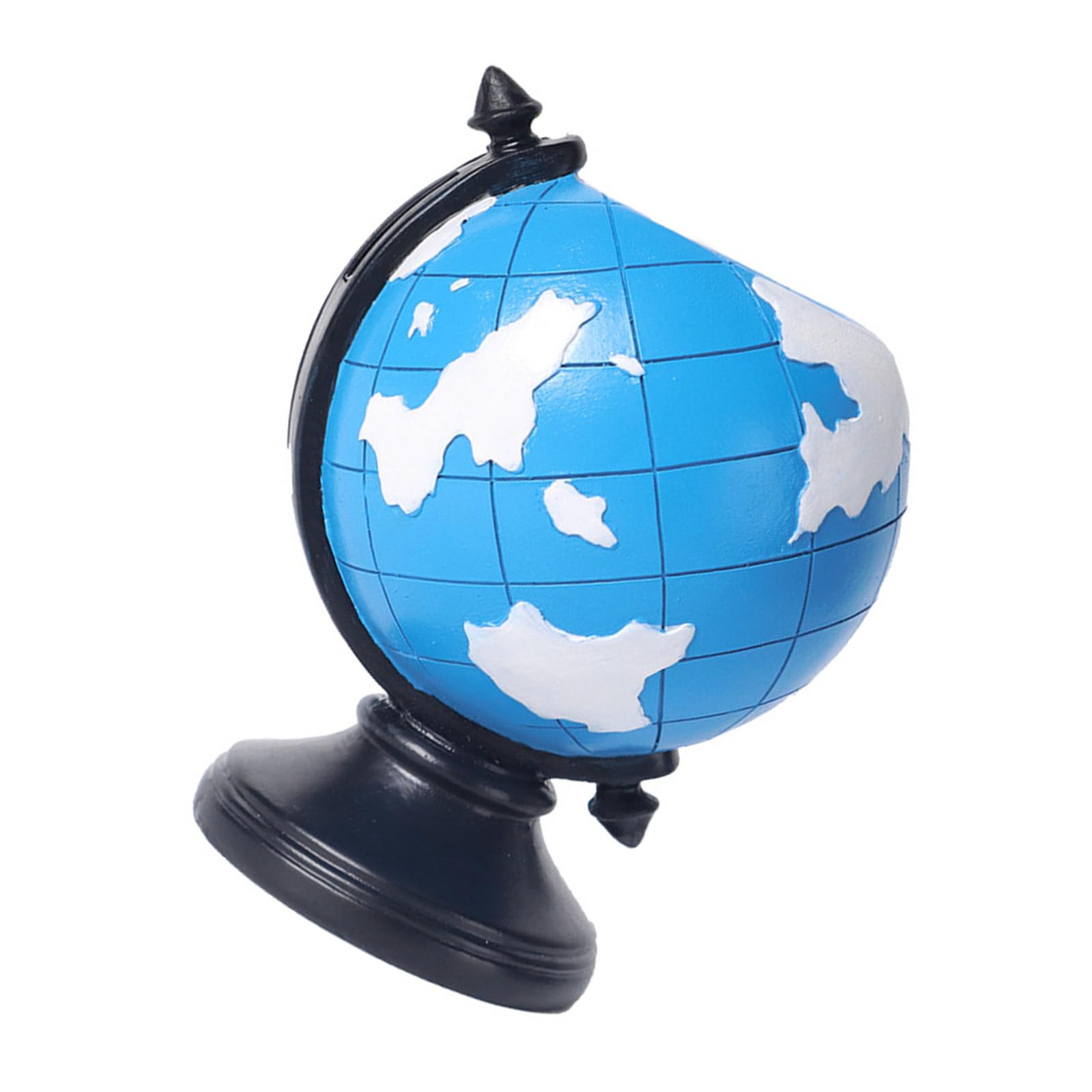 Porte-stylos en résine haut de gamme style globe pour bureau élégant