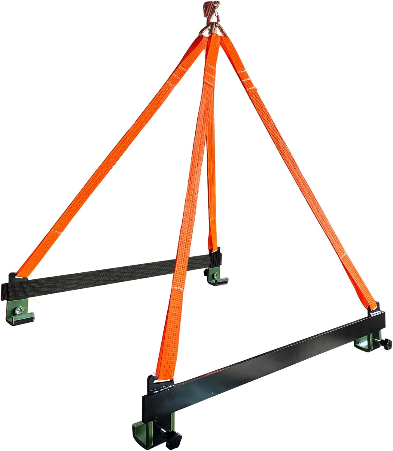 2800lbs Watercraft Lift Sling Polyester Lifting Straps for Personal PWC Jet Ski 43'' Watercraft Sling 39.37'' Steel Bracket Capacity Jet Ski