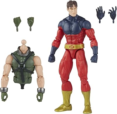 Marvel Legends Series X-Men Vulcan Action Figure 6-inch Collectible Toy, 2 Accessories and 1 Build-A-Figure Part