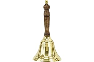 Handcrafted Indian Bell: A Timeless Instrument for Diverse Occasions
