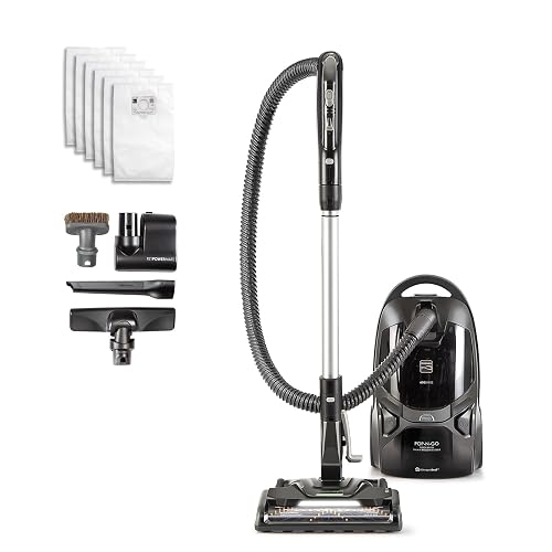 Kenmore 600 Series Bagged Canister Vacuum BC4039 with Hair Eliminator Brushroll and Pet PowerMate