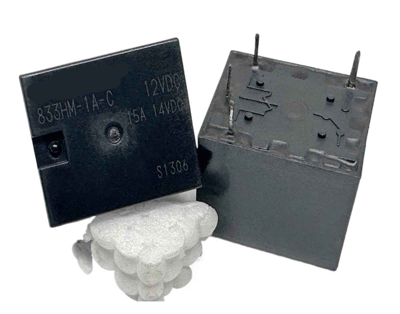 PKNVKZIDK 1pc 833HM-1A-C 12VDC(T73-1A-10A) Relay 4 pins
