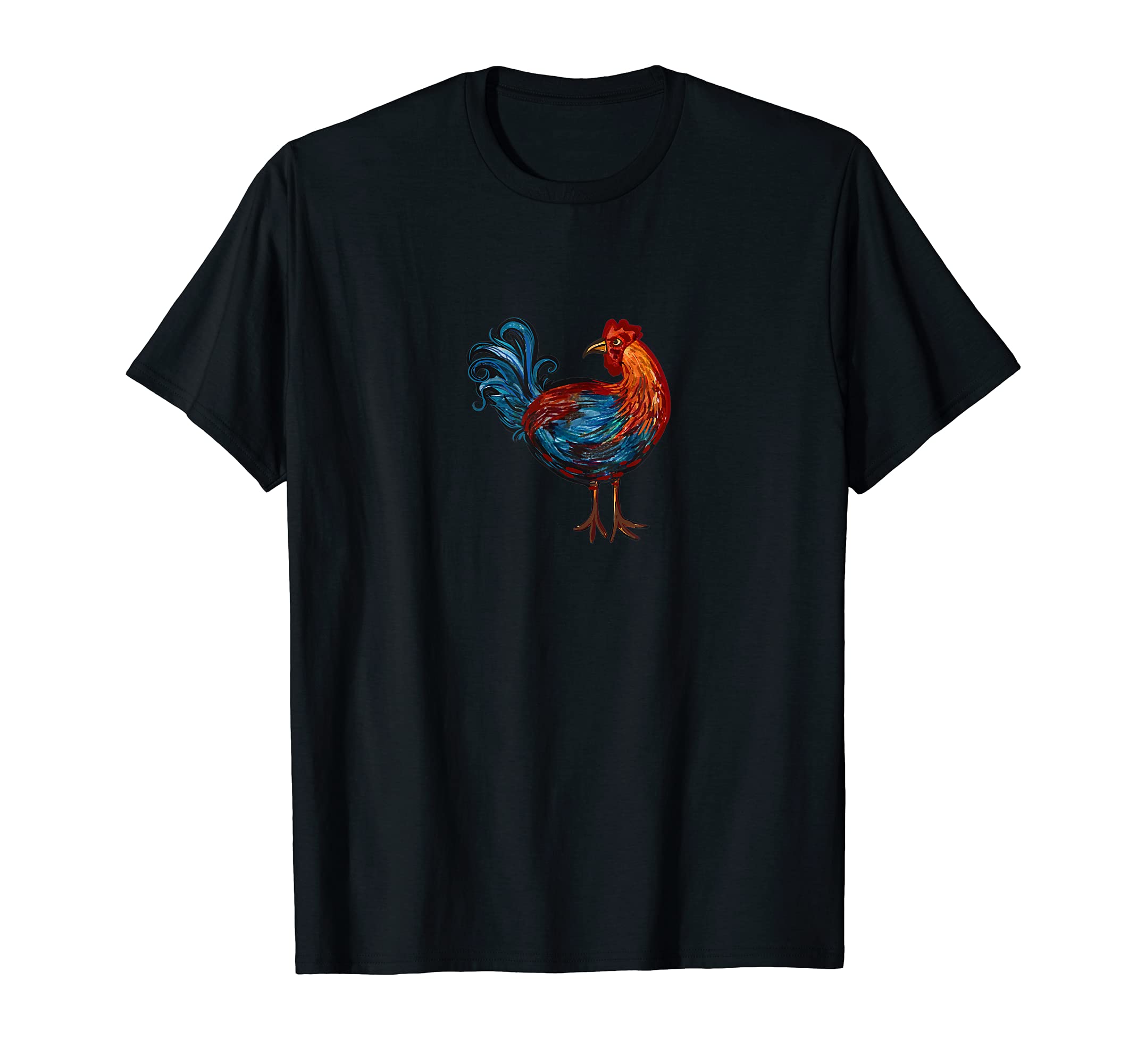 I Love Roosters Chicken Coop Keeper art T-Shirt
