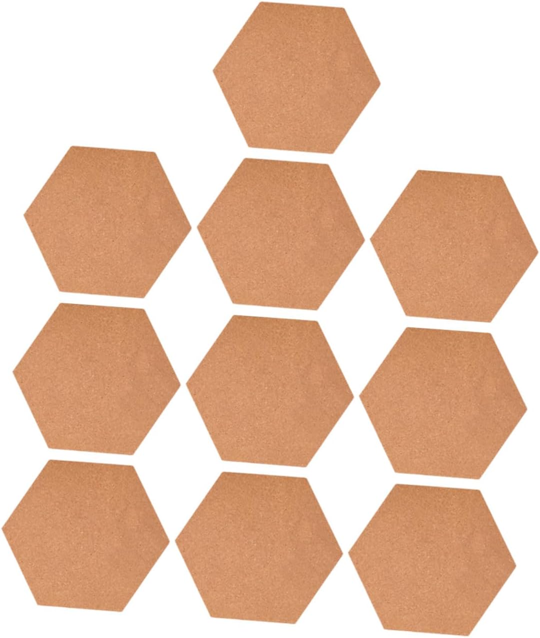 10pcs Corkboard for Office Bulletin Board Photo Wall Eco-Friendly Cork Message Board