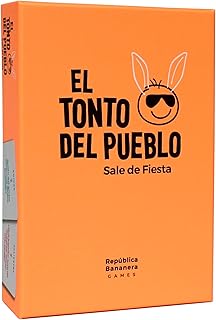 Comprar El Tonto del Pueblo - Juegos de Mesa - El Juego de Mesa para reírte de Tus Amigos - Cartas pizarras y rotuladores