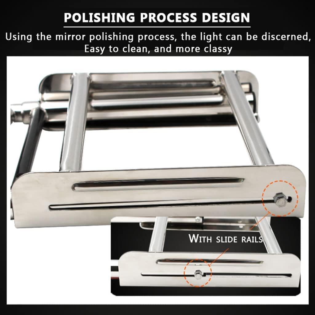 Stainless Steel Telescoping Ladders for Yacht Concealed Folding Ladder Pool Ladder with Step Step Ladders 330 Lbs