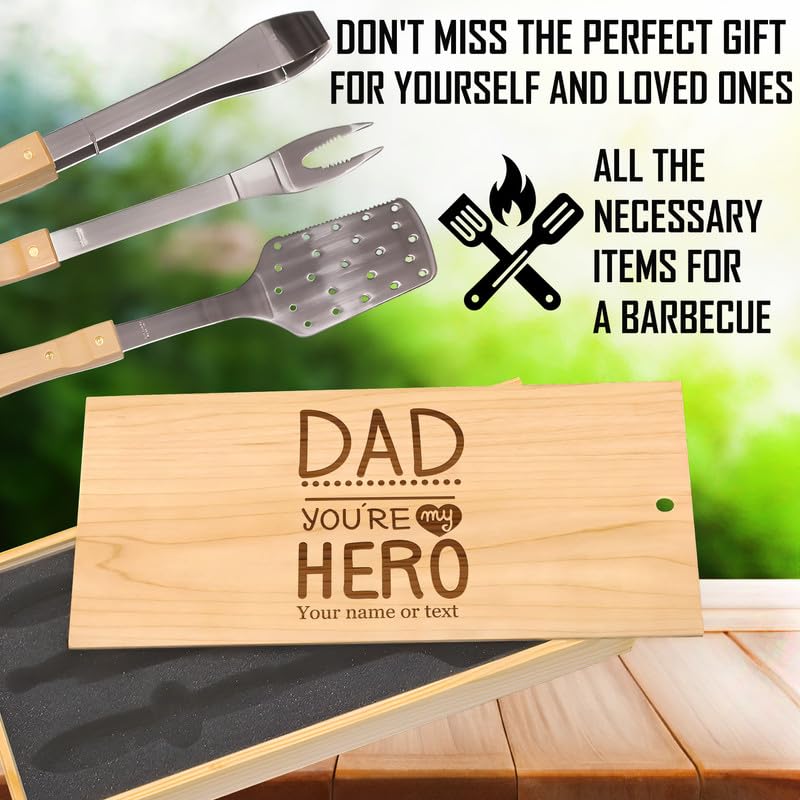 Juego para Parrilla Personalizado para Papá miniatura 6