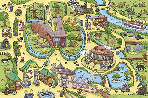 My Big Wimmelbook--A Day at the Zoo (Children's Board Book Ages 2-5)