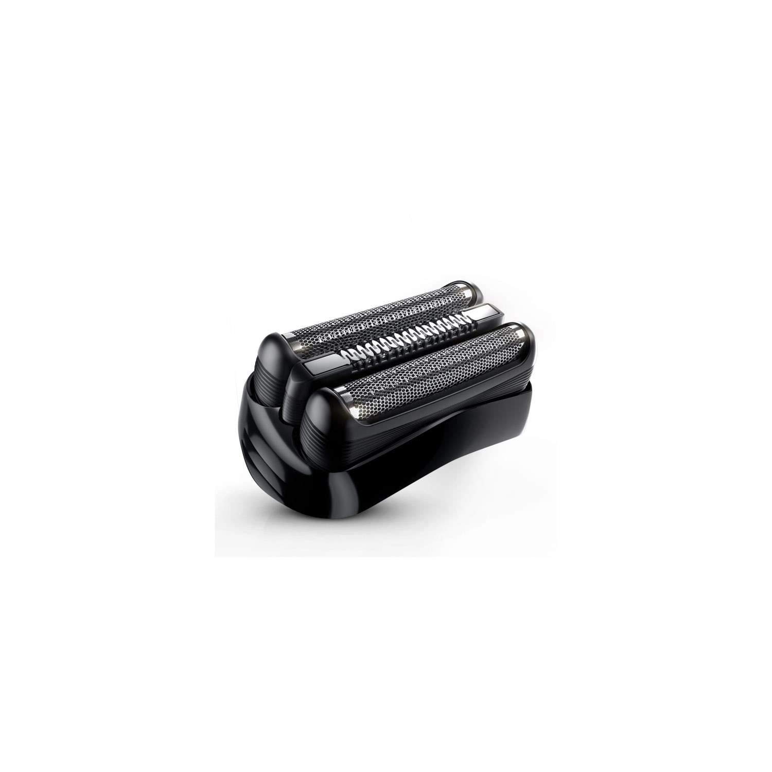 Braun 21B Series 3 Electric Shaver Replacement Foil and Cassette Cartridge - Black