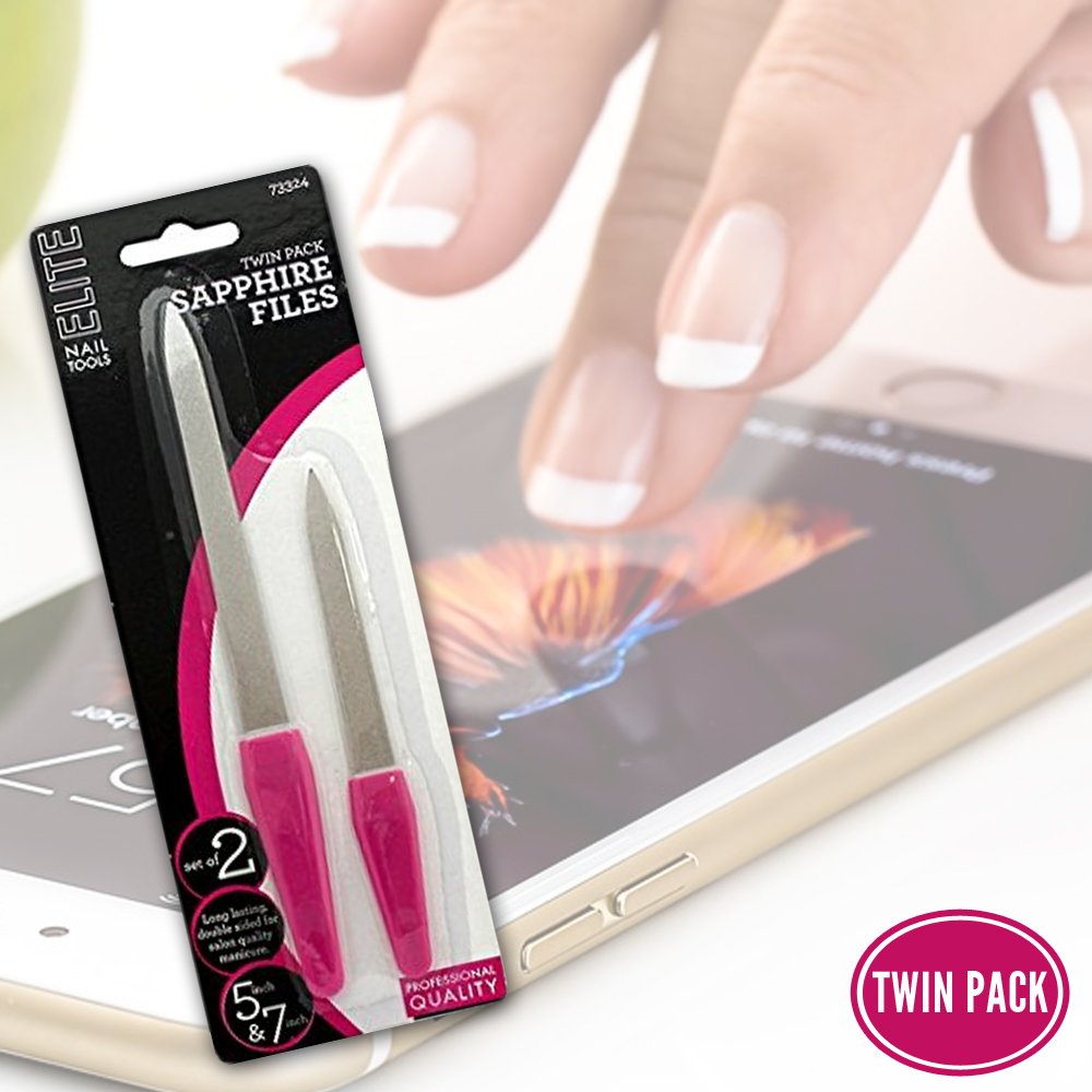 Amazon.com : Swissco - Elite Accessories, Twin Pack Nail Files