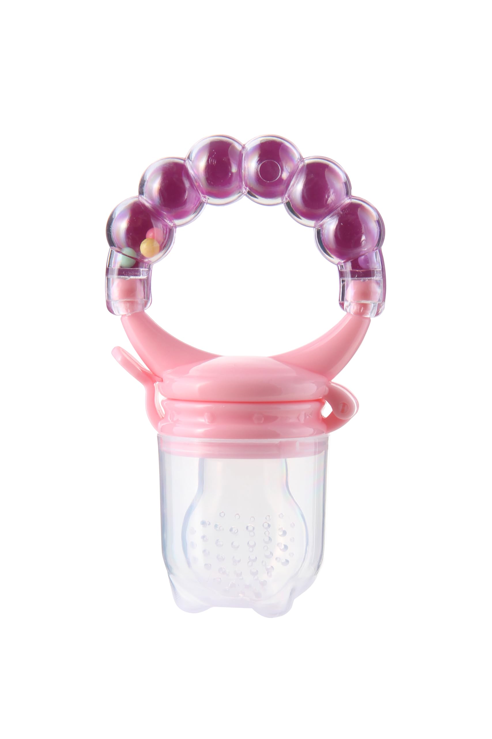 BUBBLINO RattleMunch Feeder – Baby Feeder with Built-in Rattle for Feeding & Teething (6M+)-image-3