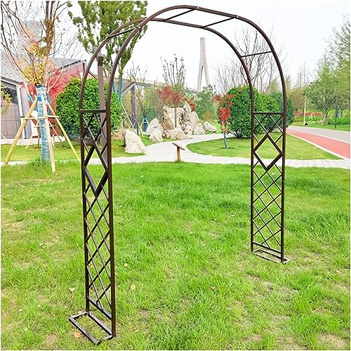 Tonnelle de jardin en métal blanc pour arche décorative - 2