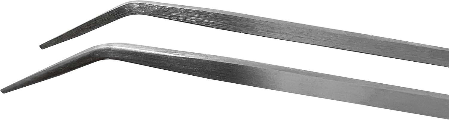 12" Jumbo Curved Tweezers Jewelry Making Tool