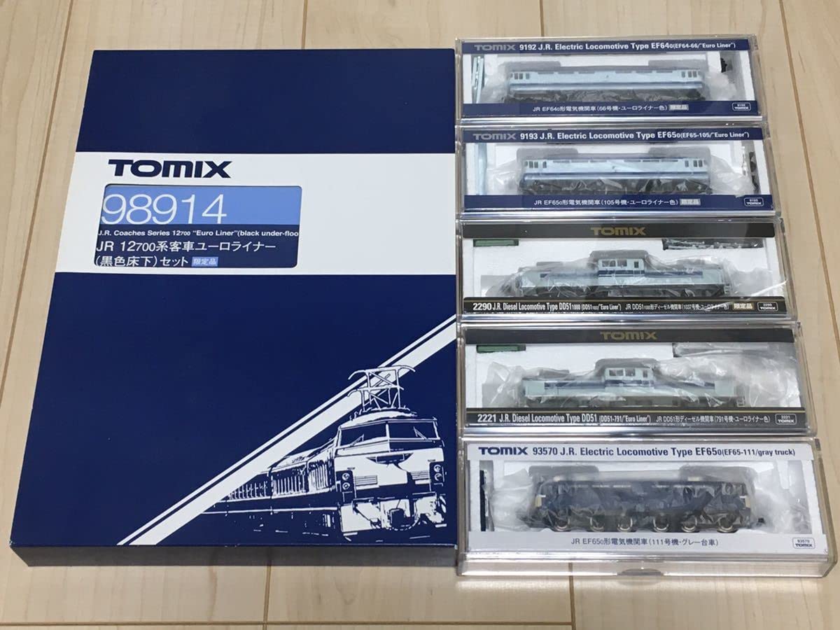 TOMIX ユーロライナー EF65 セット