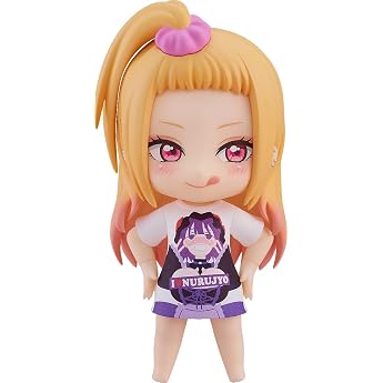 Nendoroid TV Anime "That Bisque Doll is in Love" Kitagawa Kairi Nuru Girl Full Graphic T-Shirt Version, Non-Scale Plastic Pre