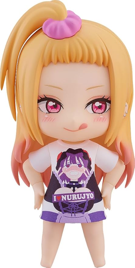 GOOD SMILE COMPANY My Dress-Up Darling: Marlin (Slippery Girls Full Graphic T-Shirt Ver.) Nendoroid Action Figure
