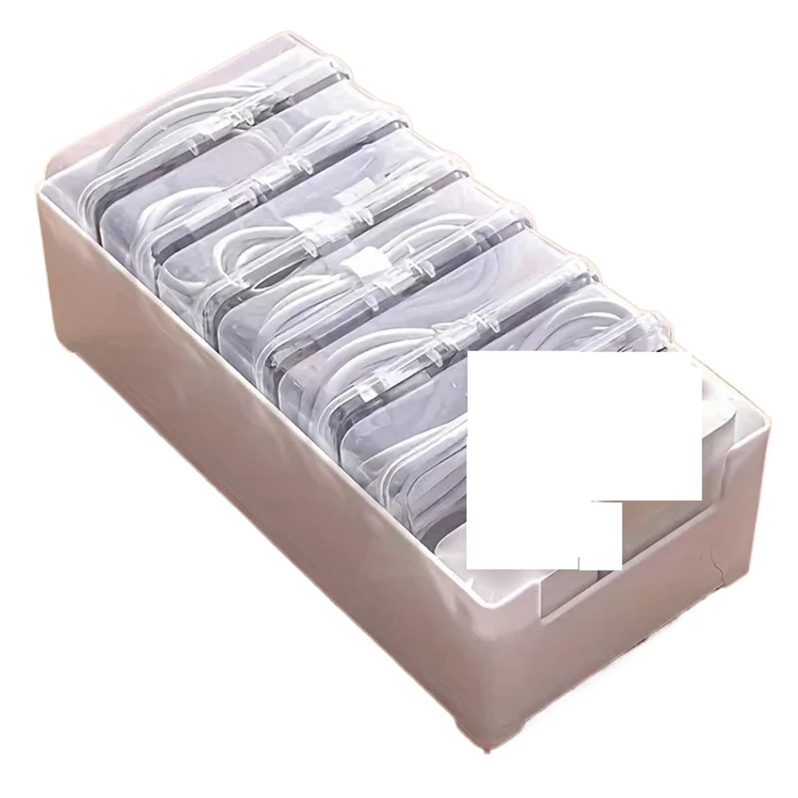 BAYNOPURIN Hair Tie Organizer Box Cable Organizer Storage Box Set Durable Daily Office Supplies Sundries