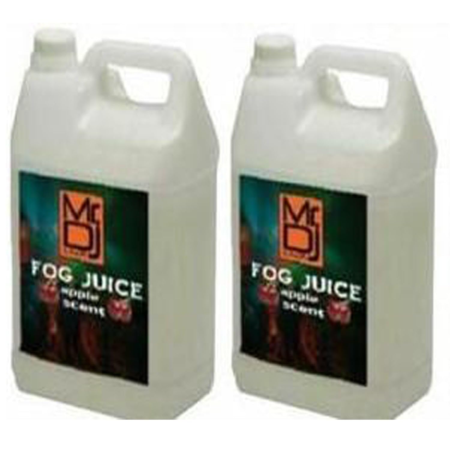Amazon.com: MR DJ Gallon Fog-Juice Fluid Compatible with Chauvet or ADJ  Machine Fog Apple Scent 2 Gallons : Musical Instruments