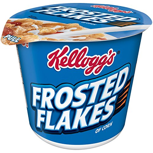Kellogg's Frosted Flakes Cereal in a Cup - Sweet Breakfast that Lets Your